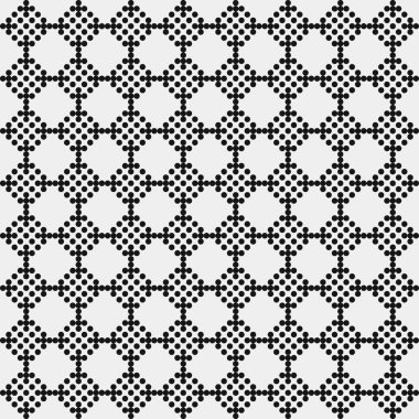 Soyut Çapraz Noktalar Şablonu, arka plan. Vektör illüstrasyonu   