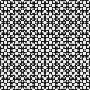 Soyut çapraz desen, üretken hesaplama sanatı çizimi