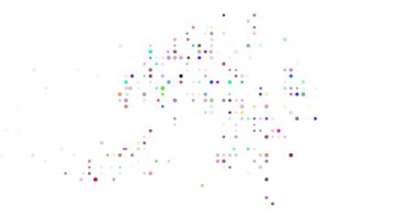 Hong Kong daireleri soyut hareketlerle akıyor.