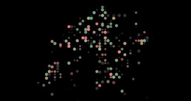 Hong Kong daireleri soyut hareketlerle akıyor.