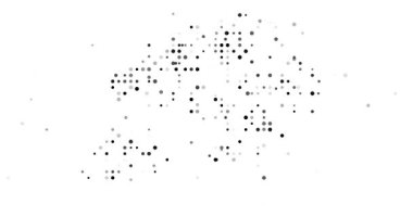 Hong Kong daireleri soyut hareketlerle akıyor.