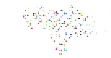 Görüntü Efekti Noktaları Venezuela Özeti Kaybolması İçin Yaratıcı Giriyor