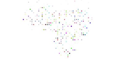 Çemberler Modern Sanata Uçuyor Venezuela Haritası Silindi