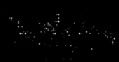 Parçacık Animasyon Binası Uçan Dairelerden Canlı Endonezya Haritası