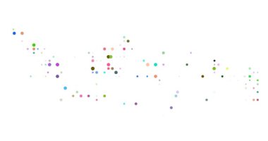 Endonezya Haritası Oluşturan Akan Çember Bileşimi