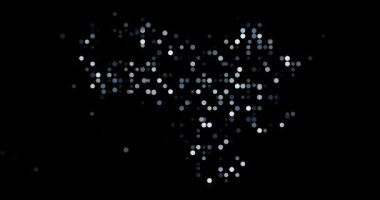 Çemberlerden Venezuela Haritası