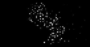 Paraguay Haritasının Parçacıkları Dinamik Görüntü Taslağı