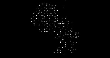 Daireler Yaratıcı Paraguay Haritası Görsel Efektine Yükseliyor