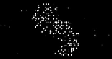 Daireler Yaratıcı Paraguay Haritası Görsel Efektine Yükseliyor