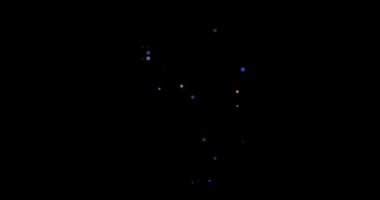 İngiliz Hint Okyanusu Toprakları Haritası Görsel Tasarımı Oluşturmak İçin Soyut Çemberler Yakınlaştırılıyor