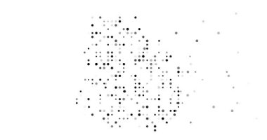 Dinamik Uruguay haritası kavramsal soyutlamayı daireler