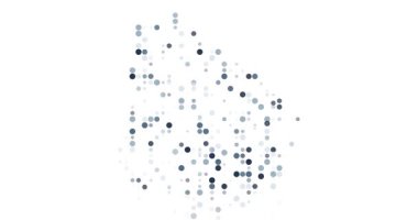 Noktalar Uruguay Silueti için Soyut Hareket Tasarımına Giriyor