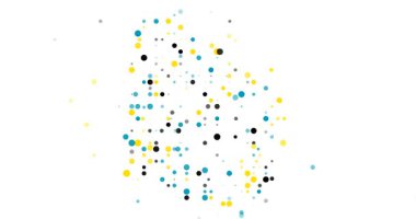 Akan daireler Uruguay üretken silueti oluşturur