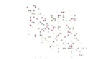 İran Özetini Şekillendiren Soyut Çember Akımları