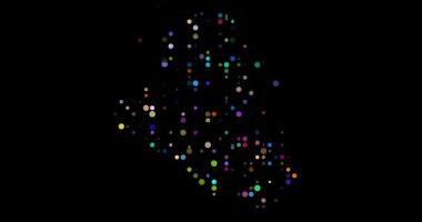 Dinamik Parçacıklar Canlı Irak Haritası İnşa Etmek İçin Ekrana Giriyorlar