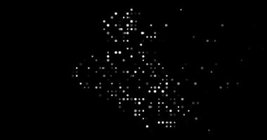 Noktalar Tarafından Yaratılan Kavramsal Irak Haritası