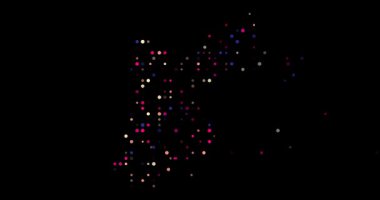 Abstract Jordan Silhouette From Generative Dots