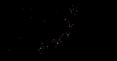 Düşen Noktalar Japonya Haritasını Gösteriyor