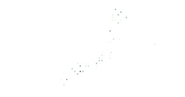 Japonya Konsept Çember Canlandırması Haritası