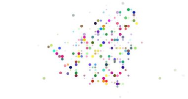 Nikaragua Harita Silueti Çember Hareketinden Çıkıyor