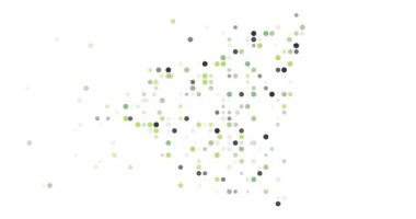 Boşluk Oluşturan Çemberler Nikaragua Haritası Siluetesinden Çıktı