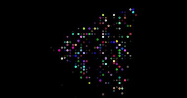 Ölümcül Nikaragua Harita Tasarımı Yapan Dijital Parçacıklar Sürükleniyor