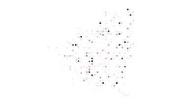 Cennetsel Noktalar Gerçeküstü Nikaragua Haritası Canlandırması Oluşturuyor