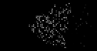 Ölümcül Nikaragua Harita Tasarımı Yapan Dijital Parçacıklar Sürükleniyor