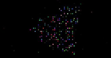 Sayısal Çember Dinamik Sanatı Nikaragua Sınırları