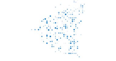 Nikaragua Ulusal Siluetinin Soyut Çember Düzeni