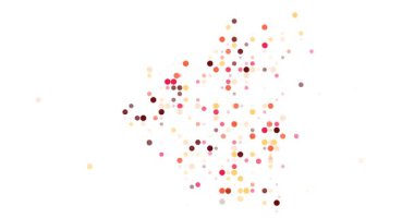 Nikaragua 'nın Harita Taslağını Toplayan Kavramsal Çemberler Uçuyor