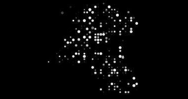 Creative Kuwait Shape With Flying Circles