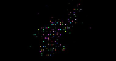 Abstract Motion Circles Building North Korea Borders