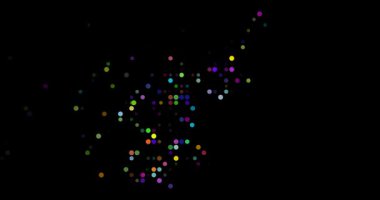 Abstract North Korea Shape From Circle Particles