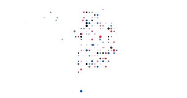 Generative Orbs Swarm to Sculpt Ethereal South Korean Outline