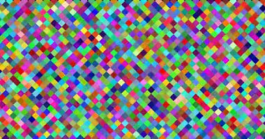 Algorithmic Color Rhombus Tessellations