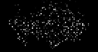 Motion Particles Fly into Ethereal Kazakhstan Contour Formation