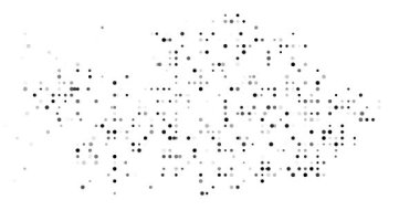 Dynamic Circle Composition For Kazakhstan Outline