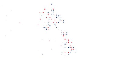 Dynamic Circle Composition For Laos Outline