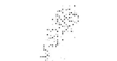 Flying Circles Reveal Lebanon Map Borders