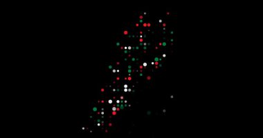 Generative Orbs Dance into Lebanese Silhouette Map Creation