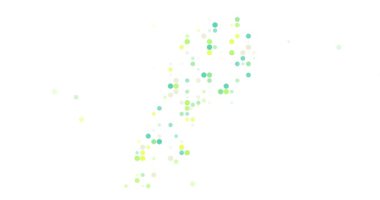 Digital Particles Drift Assembling Ethereal Lebanon Map Design