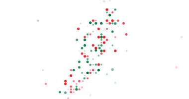 Circles In Motion Forming Lebanon Silhouette