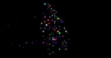 Ethereal Dots Emerge Forming Surreal Sri Lanka Map Animation