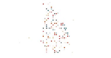 Generative Orbs Dance into Sri Lankan Silhouette Map Creation