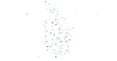 Minimal generative art Sri Lanka circles