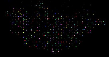 Conceptual Mongolia dot map with dynamic visuals