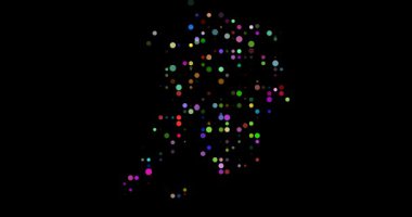 Post-Conceptual Circles Fly Assembling Macau's Map Outline