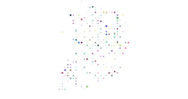 Dynamic Macao circular abstraction in artistic motion