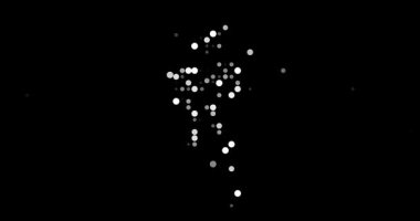 Generative Myanmar Map Abstract Circle Pattern